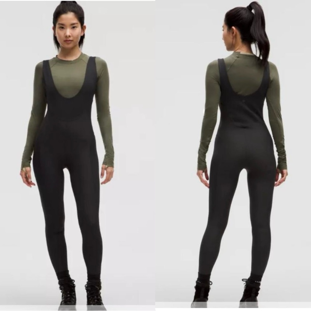 Lululemon Ribbed Nulux Skiing Bodysuit